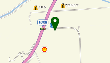 手打ちうどん おけさうどんの地図画像