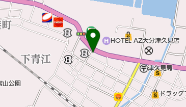 海部料理 橘の地図画像