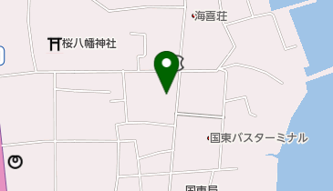 国東飯店の地図画像