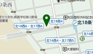 焼鳥ひかるの地図画像