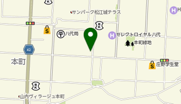 焼肉居酒屋 炎 八代本町店の地図画像