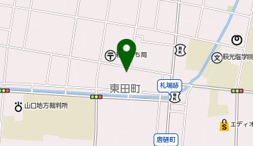 そば処田波の地図画像