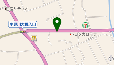 焼肉牛正の地図画像