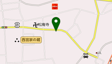 日本料理 まる松の地図画像