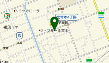 アニーズダイニングの地図画像