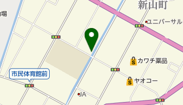 繁食堂の地図画像