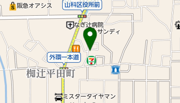 キッチン木の芽の地図画像