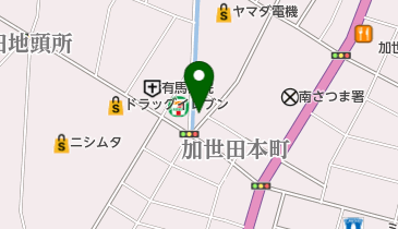 串揚げこころの地図画像