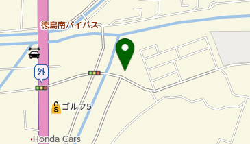 炎DINING味来の地図画像