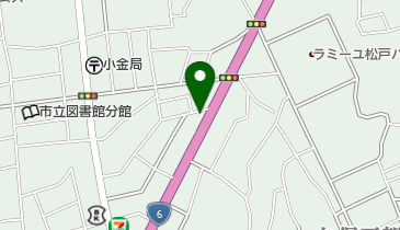 洋麺屋五右衛門 松戸きよしヶ丘店の地図画像