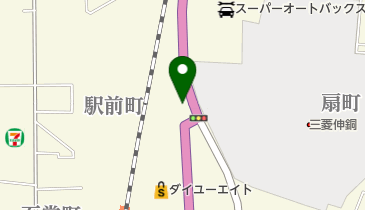 喜多方ラーメン 来夢 (会津若松駅前店)の地図画像