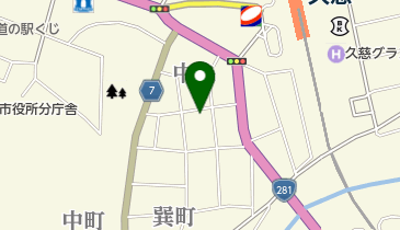 焼鶏家 アサヒの地図画像