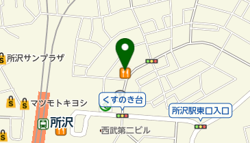 うちなぁたいむ沖縄料理の地図画像