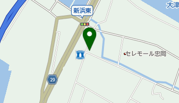 洋食レストラン桜の地図画像