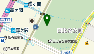 日比谷グリーンサロンの地図画像