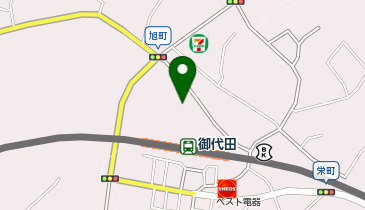 自来屋 御代田店の地図画像