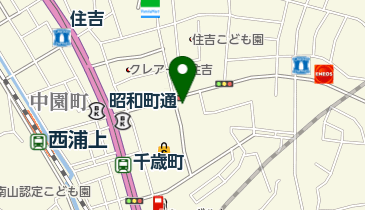 鉄板堂の地図画像
