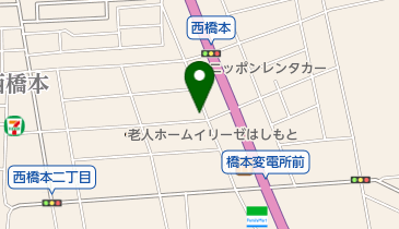鷹寿司の地図画像