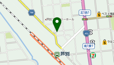 友鮨の地図画像