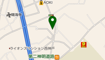 らーめん2国 (伊川谷店)の地図画像