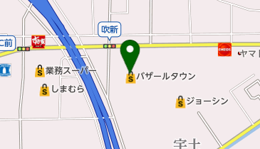 花ふじニュース 篠山店の地図画像