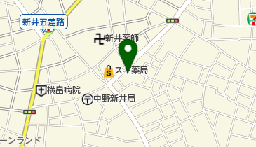 すし政の地図画像