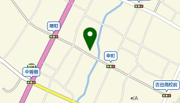 釜山亭の地図画像