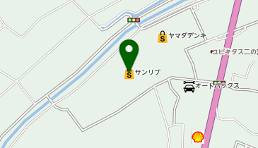 あじの花の地図画像