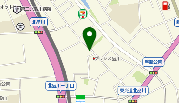 北品川 ここからの地図画像