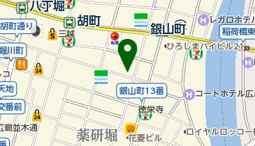 ラウンジ鈴の地図画像
