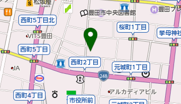 和み たむらの地図画像