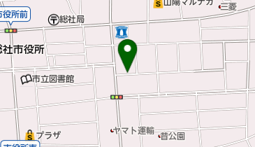 居酒屋わさびの地図画像