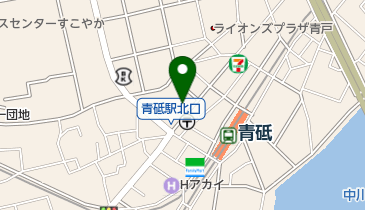 珈琲館 青砥店の地図画像