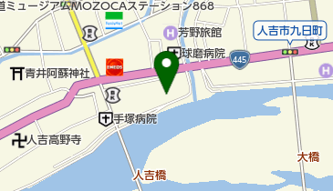 郷土風趣川喜の地図画像