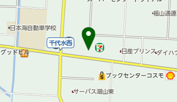 まねき 湖山店の地図画像