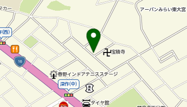 オープンセサミの地図画像