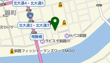 おばんざい菜の花の地図画像