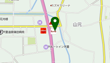 ABC食堂 天童店の地図画像