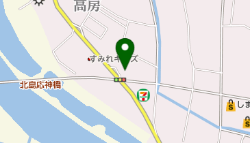 ビストロひげシェフの地図画像