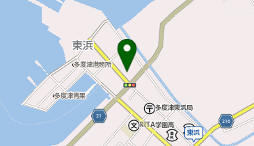こがね製麺所多度津店の地図画像