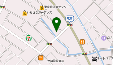 ナポリの食卓伊勢崎店の地図画像
