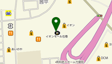 こだわり和食と甘味処 かんながら イオン石巻店の地図画像