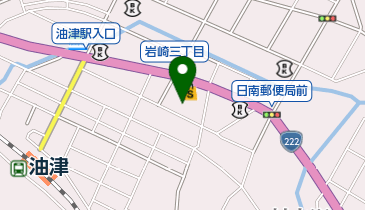 木のあなの地図画像