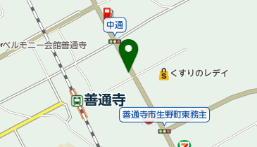 グリルはらの地図画像