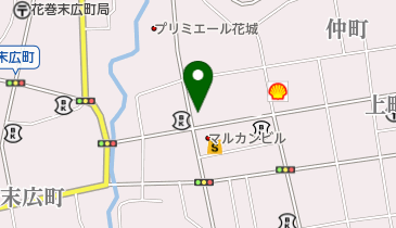 鮨京花の地図画像