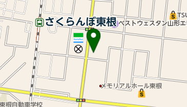 とん八 さくらんぼ東根駅前店の地図画像