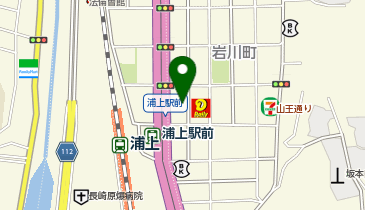 鳥政 岩川店の地図画像