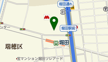 麺 丼 たこ焼 鞍馬 カインズ堀田店の地図画像