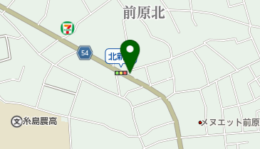 ぎょうざの天橋天の地図画像