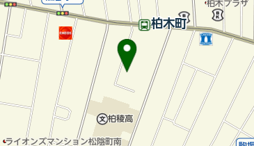 回転寿司まるかつ水産 柏木店の地図画像